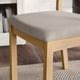 TONSTAD chair, oak effect/Fridtuna light beige - IKEA