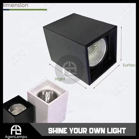 Jual KAP LAMPU RUMAH DOWNLIGHT OB OUTBOW KOTAK 3 inch / 4 inch / 5 inch ...