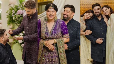 Inside Anshula Kapoor's Engagement With Rohan Thakkar: Arjun Kapoor ...