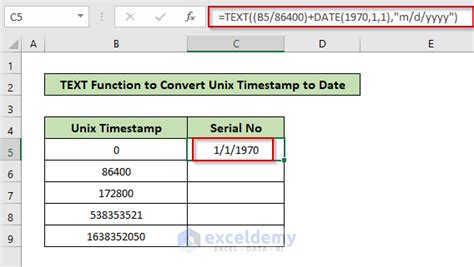 Image result for Unix Timestamp Converter Excel