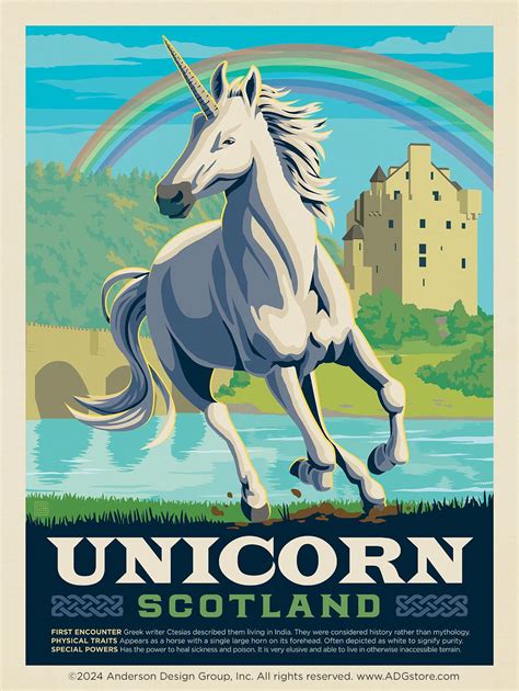 Mythical Creatures: Unicorn (Scotland) in 2025 | Mythical creatures ...