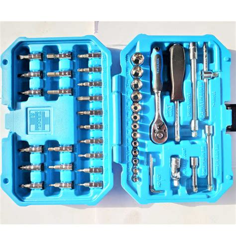 Buy Online Taparia Socket Set SA46 1/4" sq 46 pcs – Hadeed Tools & Hardware