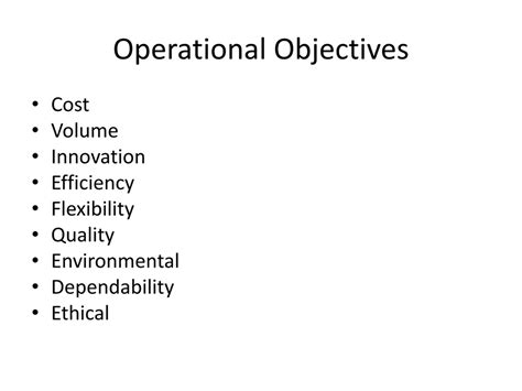 Operations Objectives 的图像结果