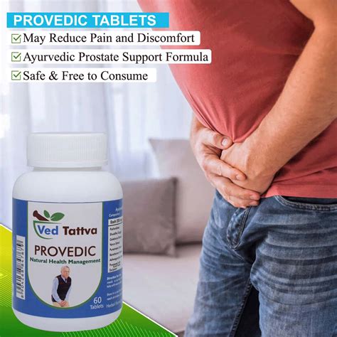 Buy VED TATTVA PRO VEDIC 60 TABLETS AYURVEDIC PROSTATE SUPPLEMENT ...