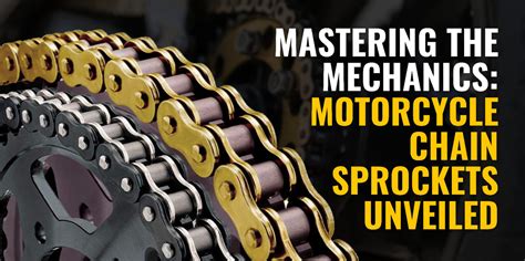 Mastering the Mechanics: Motorcycle Chain Sprockets Unveiled – SPARIFY