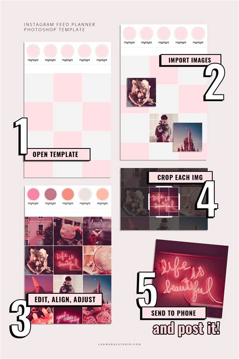 Detail Template Feed Instagram Png Koleksi Nomer 44