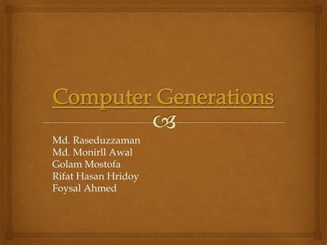 Computer Generations 的图像结果