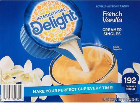 International Delight French Vanilla 192 Count Single-Serve Coffee ...