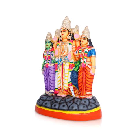 Giri - Murugan Valli Deivanai Set | Kartikeya Statue | Murugan Statue