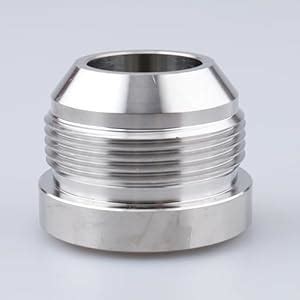 20AN Weld On Bung Stainless Steel Male Flare Weldable Fuel Tank Fitting ...
