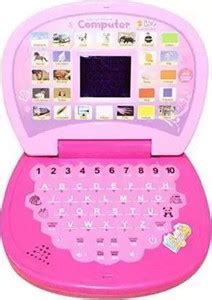 Anushka Toys Educational Laptop, LED Display with Music, Safe ...
