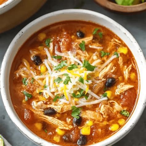 Taco Soup With Chicken: Easy & Healthy Recipe - recipe maestro