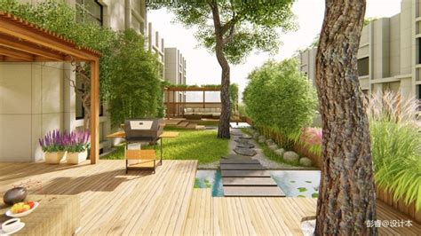 这样的30平米庭院设计装修方式你喜欢吗，现代简洁又实用 - 成都青望园林景观设计公司
