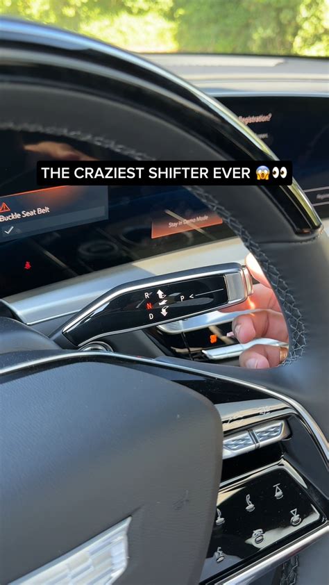 Open Road Cadillac Morristown | The shifter on our Cadillac Lyriq is so ...