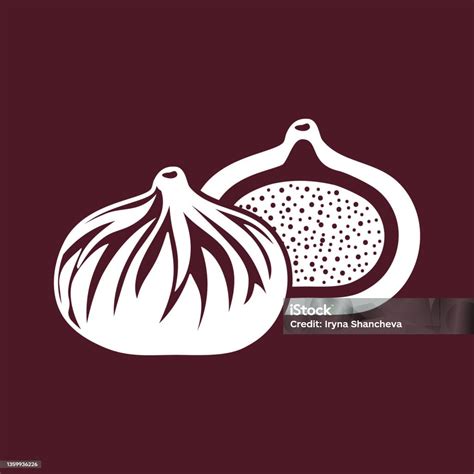 Icône De Figue Images Clipart De Fruits Au Pochoir Illustration De ...