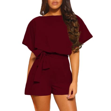 MSJUHEG Jumpers for Women,One Piece Jumpsuits for Women,Beach Outfits ...