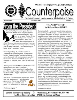 Fillable Online qsl TRAPS REVISITED Fax Email Print - pdfFiller