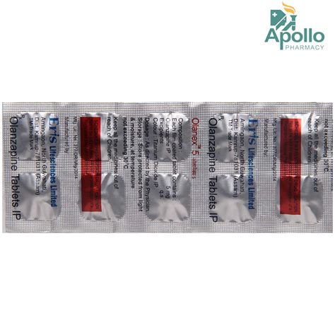 Olanex 5 Tablet 10's Price, Uses, Side Effects, Composition - Apollo ...