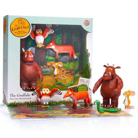 Buy WOW! STUFF The Gruffalo Story Time Family Pack | Mini Play Figures ...