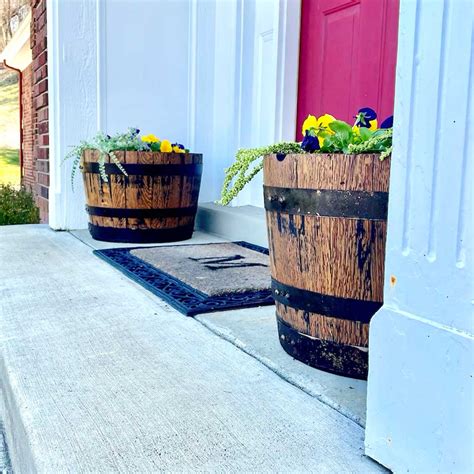 Deluxe Whiskey Barrel Planters (Indoor/Outdoor) – Mystic Barrels
