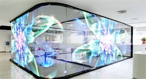 Image result for Transparent LED Screen Technology