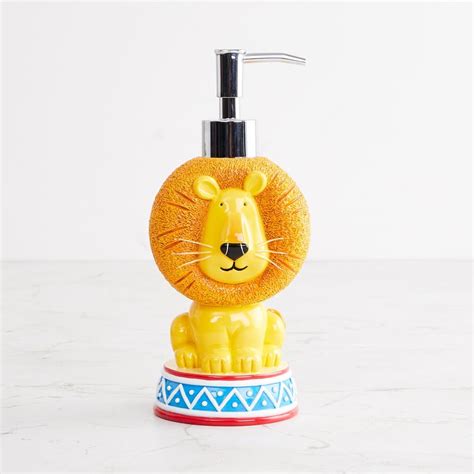 Buy Slate Polyresin Lion Soap Dispenser from Home Centre at just INR 899.0