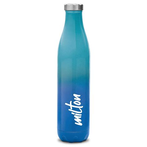 MILTON CTMSFIS281BLUE0020 Stainless Steel Bottle, 1023ml, 1 Piece, Blue ...