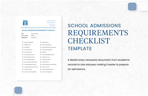 Graduation Requirements Checklist Template in Word, PDF, Google Docs ...