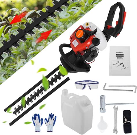 Amazon.com : 24-Inch Cordless Hedge Trimmer with Dual Action Blade ...