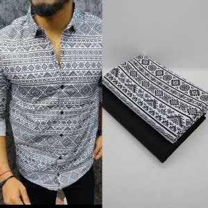 FANCYFABRICC Polycotton Printed Shirt & Trouser Fabric Price in India ...