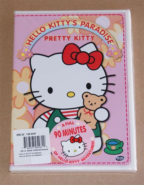 HELLO KITTY'S PARADISE: PRETTY KITTY - Vol.1 (DVD, 2002) CHILDREN'S ...