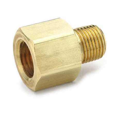 Parker Strt, Brass, Flared 1/4 in, MNPT 1/4 in 664FHD-4-4 | Zoro