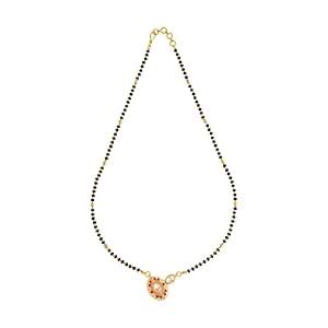 Buy Kushal's Fashion Jewellery White Gold Plated Casual Kundan ...