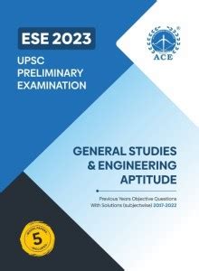 ESE-2023 General Studies and Engineering Aptitude Previous Objective ...