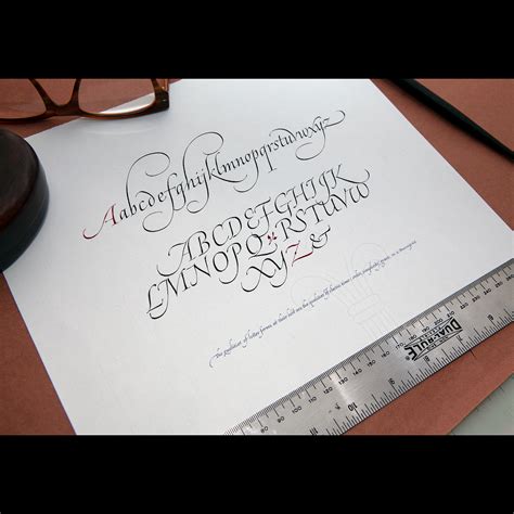 Examples of Calligraphy Styles by John Stevens Designs