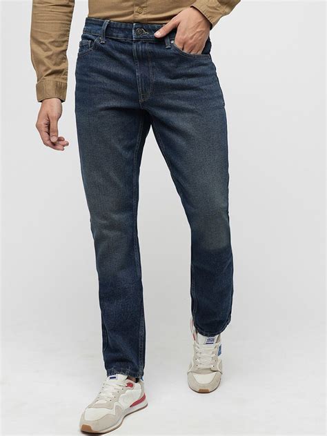 Jack & Jones Men Slim Fit Light Fade Comfort Stretchable Jeans - Price ...