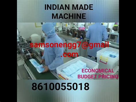 Mask Machine - Face Mask Machine Manufacturer from Chennai