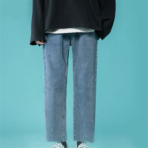 Big And Tall Jeans for Men Straight Leg Straight Casual Denim Pants ...