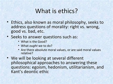 Unit 4 Utilitarian Ethics | PPT