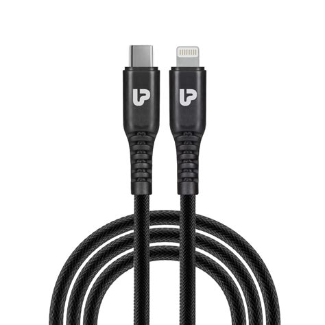 VoLo PD20 Type C to Lightning 20W Power 1m UL1052BLK – UltraProlink
