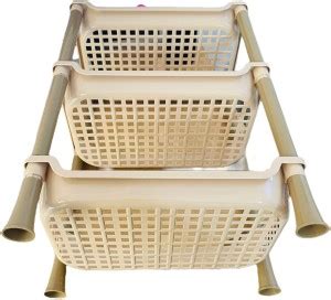VARKAUS Fruits/Vegetables Kitchen Rack Plastic Price in India - Buy ...