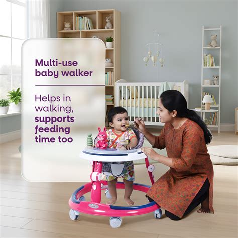Baby Walker with Parental Handle | FLYI