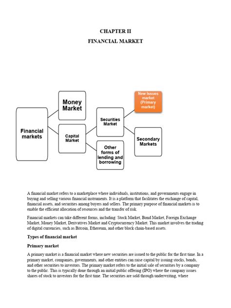 Image result for Financial Markets Tutor2u