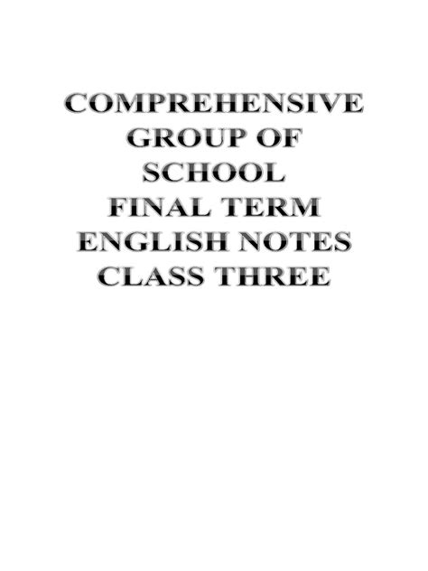 Image result for Lesson Notes Grade 3
