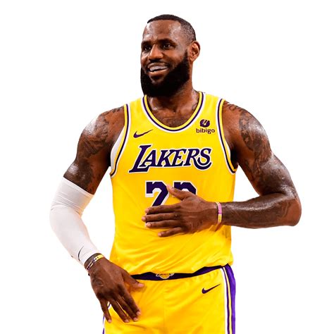 Lebron James Render PNG Lakers Transparent NBA
