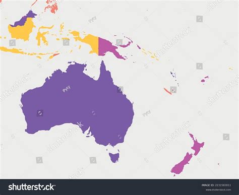 Australia amp Oceania: Map Adventures Await