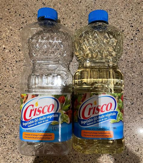 Crisco Vegetable Oil Bottle
