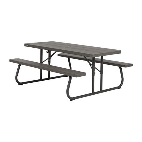 Lifetime 6ft (1.82m) Classic Folding Picnic Table - Model 60112 | Costco UK