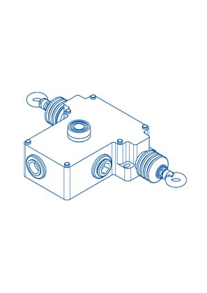 Emergency stop rope pull switches Preventa XY2C, maxi cable lenght 100m ...