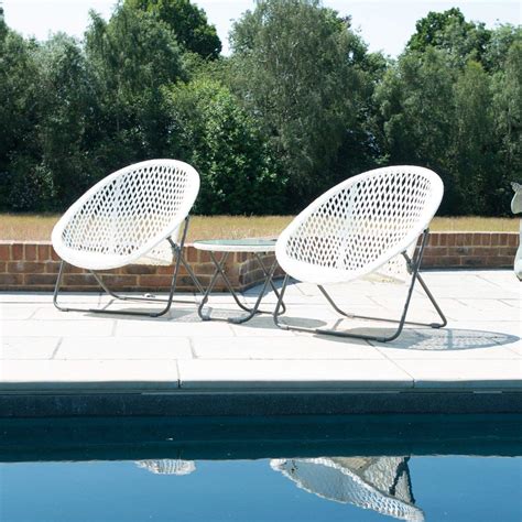 Buy Dawsons Living Faux Rattan Bistro Set - Conservatory Garden Patio ...